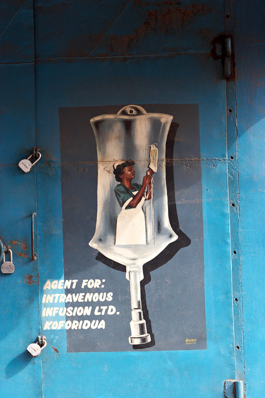324   Advertisement for intravenous infusion   Kumasi